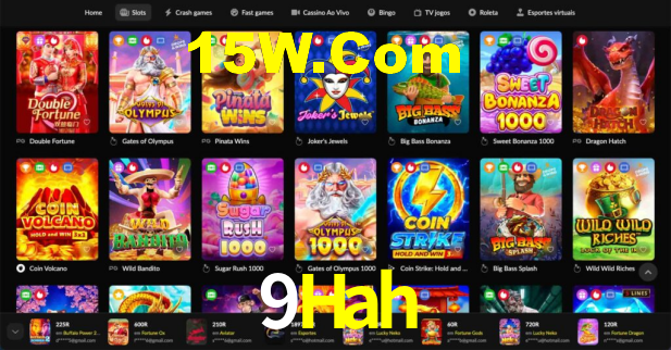 Bônus Generosos e Exclusivos no 9Hah para Você!